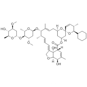 Avermectin A1a,25-cyclohexyl-5-O-demethyl-25-de(1-methylpropyl)- CAS 117704-25-3